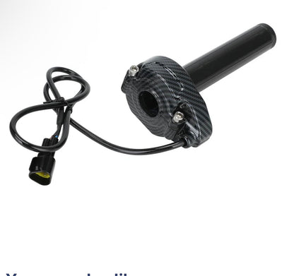 Carbon fiber Surron throttle